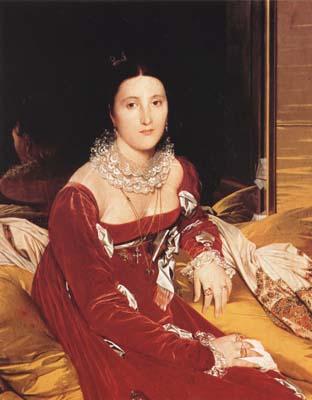 Jean Auguste Dominique Ingres Portrait of Marie Marcoz,later Vicomtesse de Senonnes (mk04)